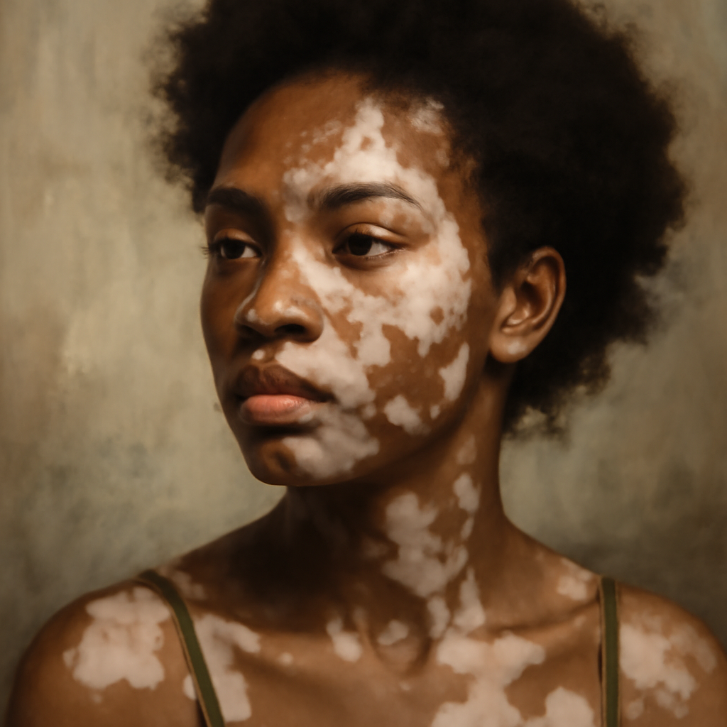 Vitiligo illustration