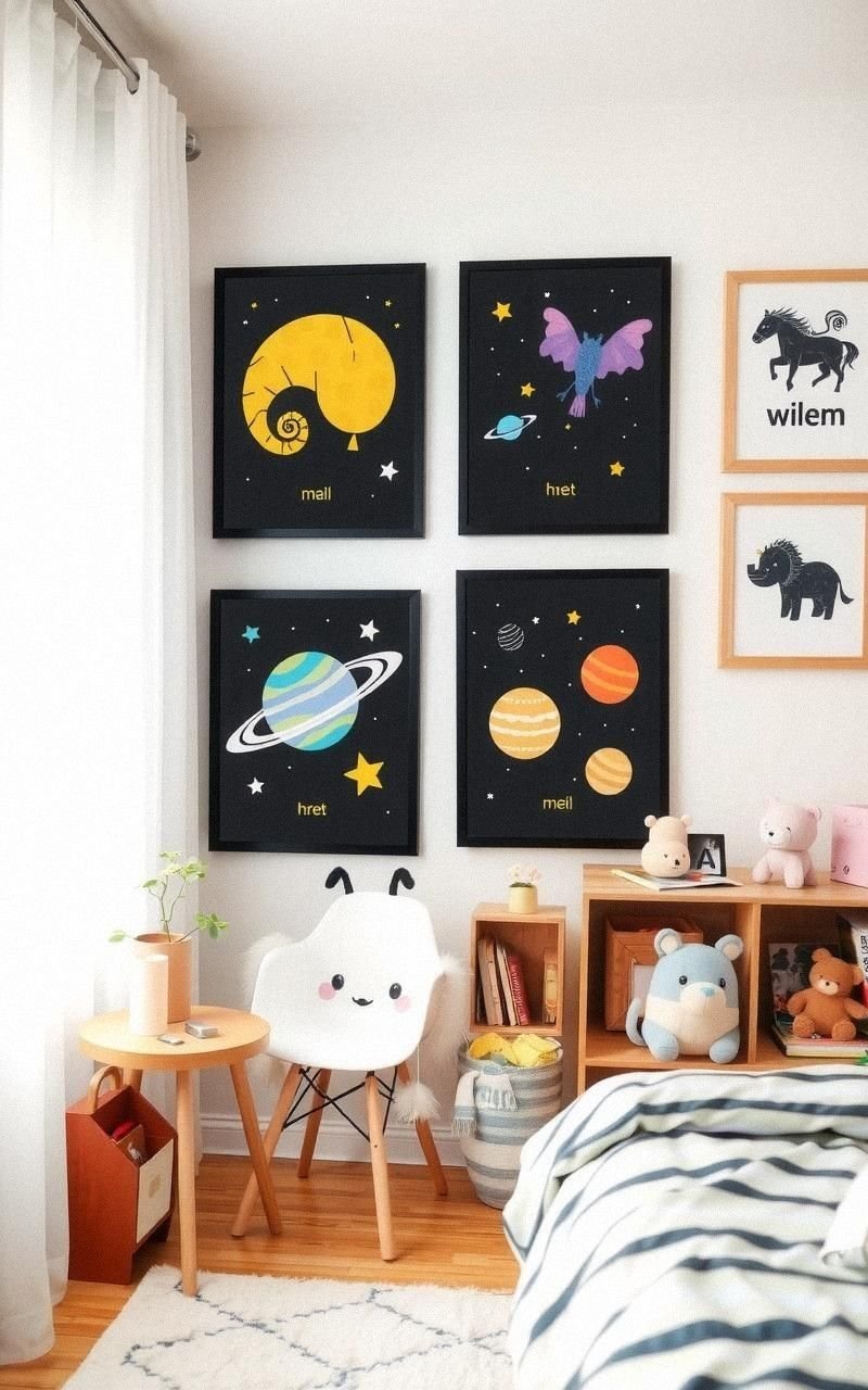 Bold Art Prints To Inspire Young Minds