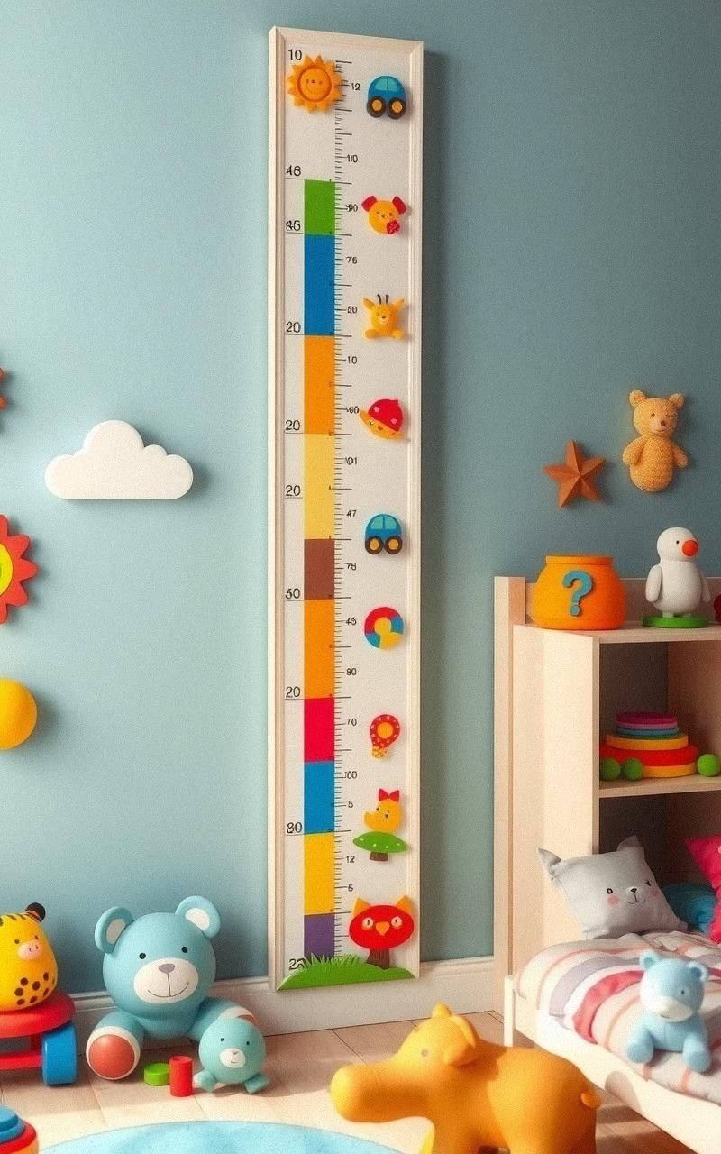 Colorful Growth Charts To Track Milestones