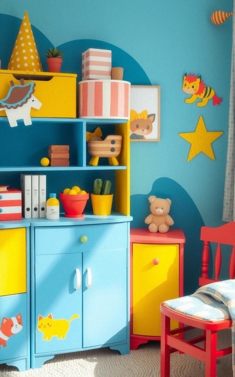 DIY Painted Furniture For Personalized Charm