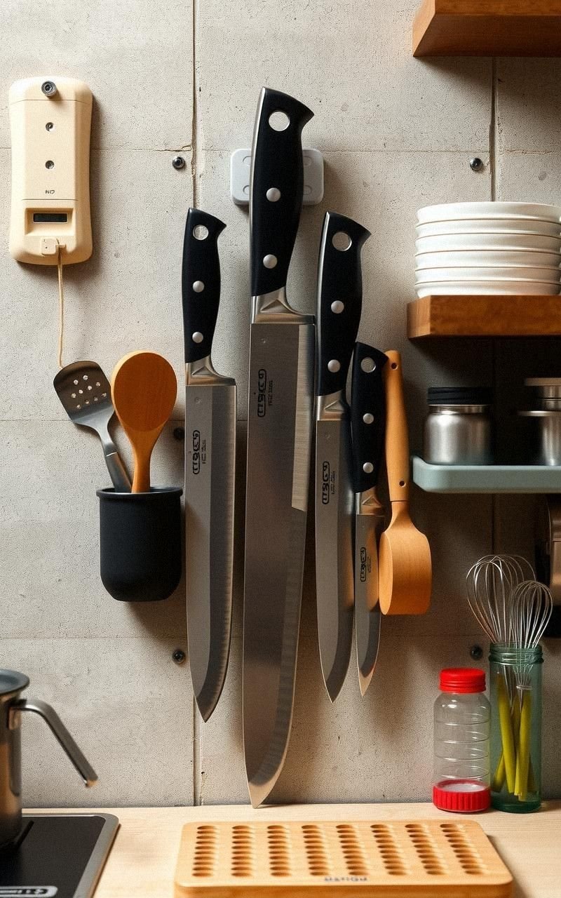 Magnetic Strips For Metal Tool Organization