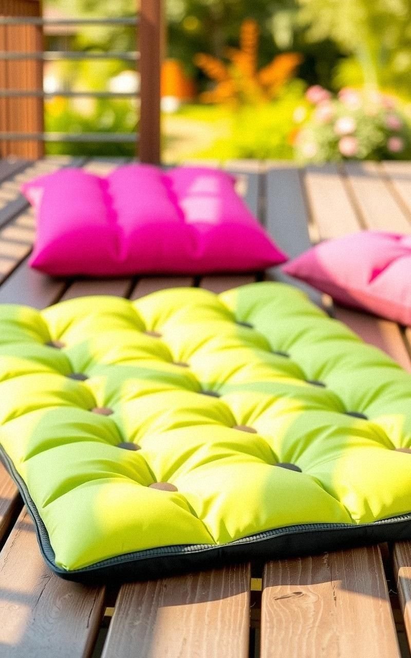 Outdoor Waterproof Floor Cushion For Patio Relaxation