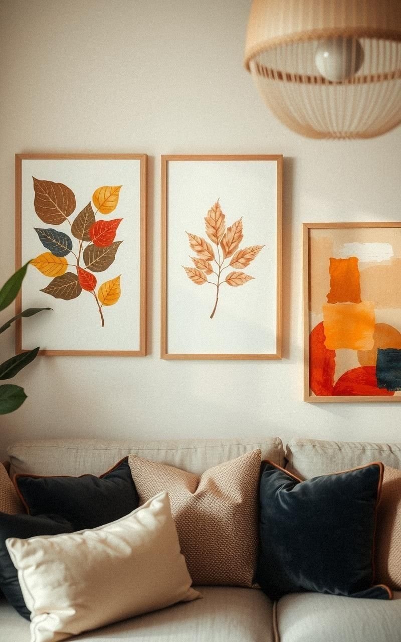 Display Autumn-Inspired Wall Art