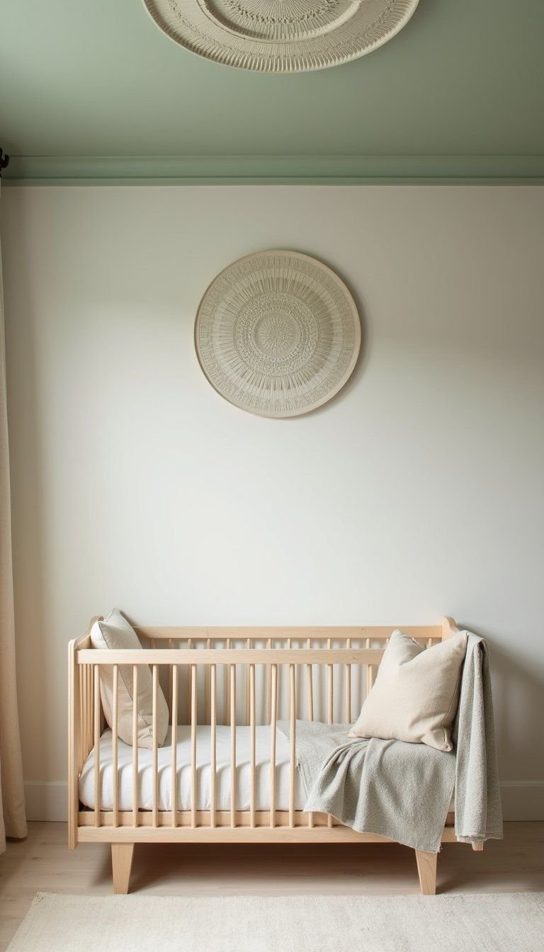 Painted Ombre Medallion For Subtle Color Shift