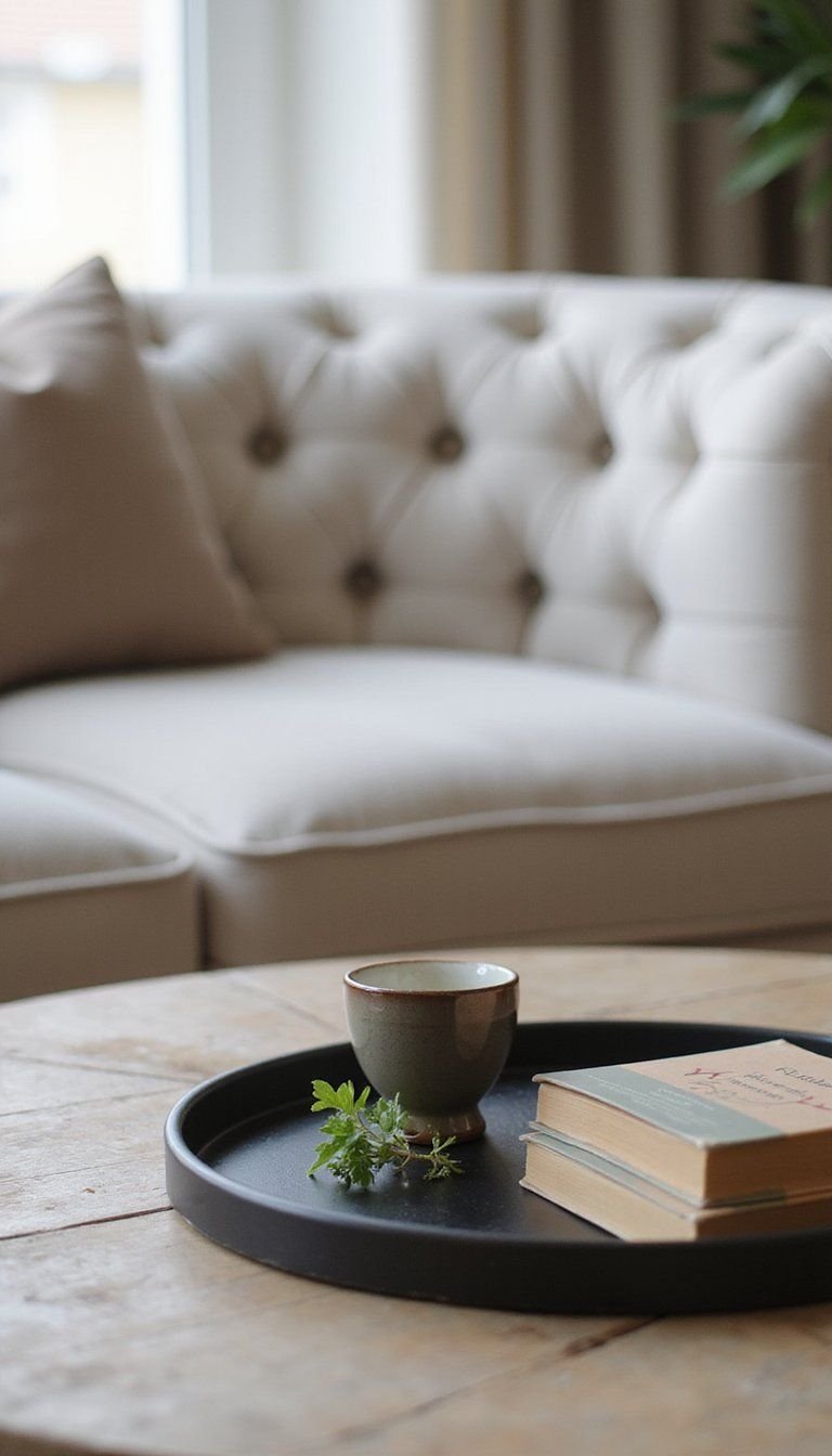 Decorative Trays For Organized Tabletop Displays