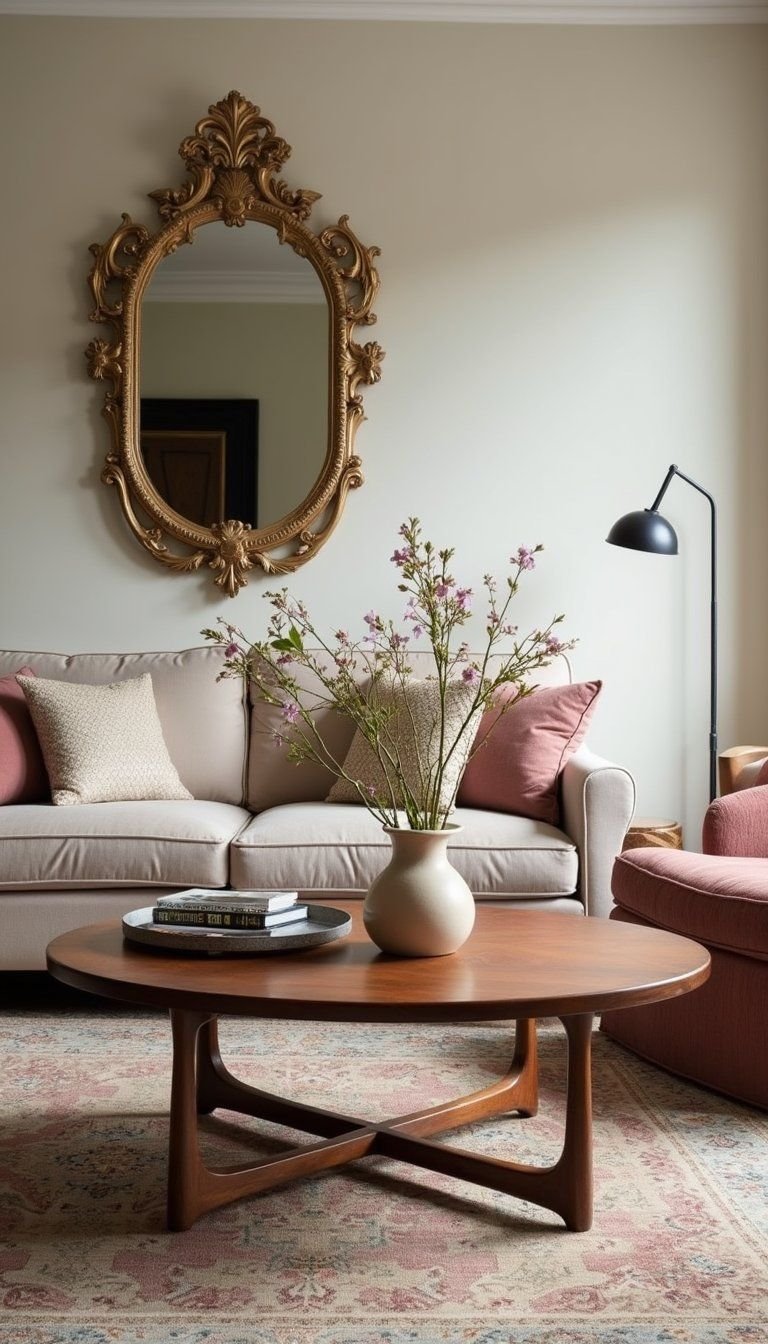 Mixing Mid-Century Pieces With Heirlooms