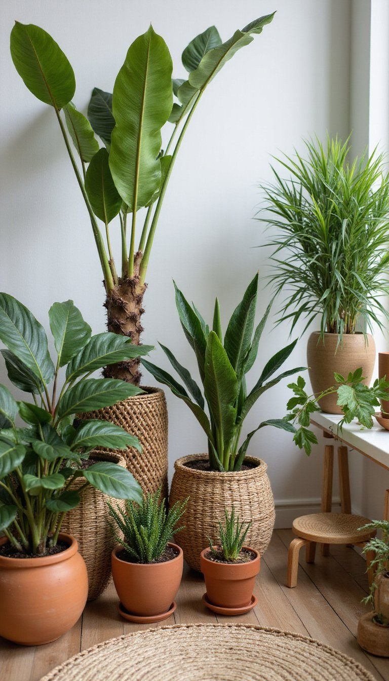Botanical Plants In Nursery For Lively Safari Vibe