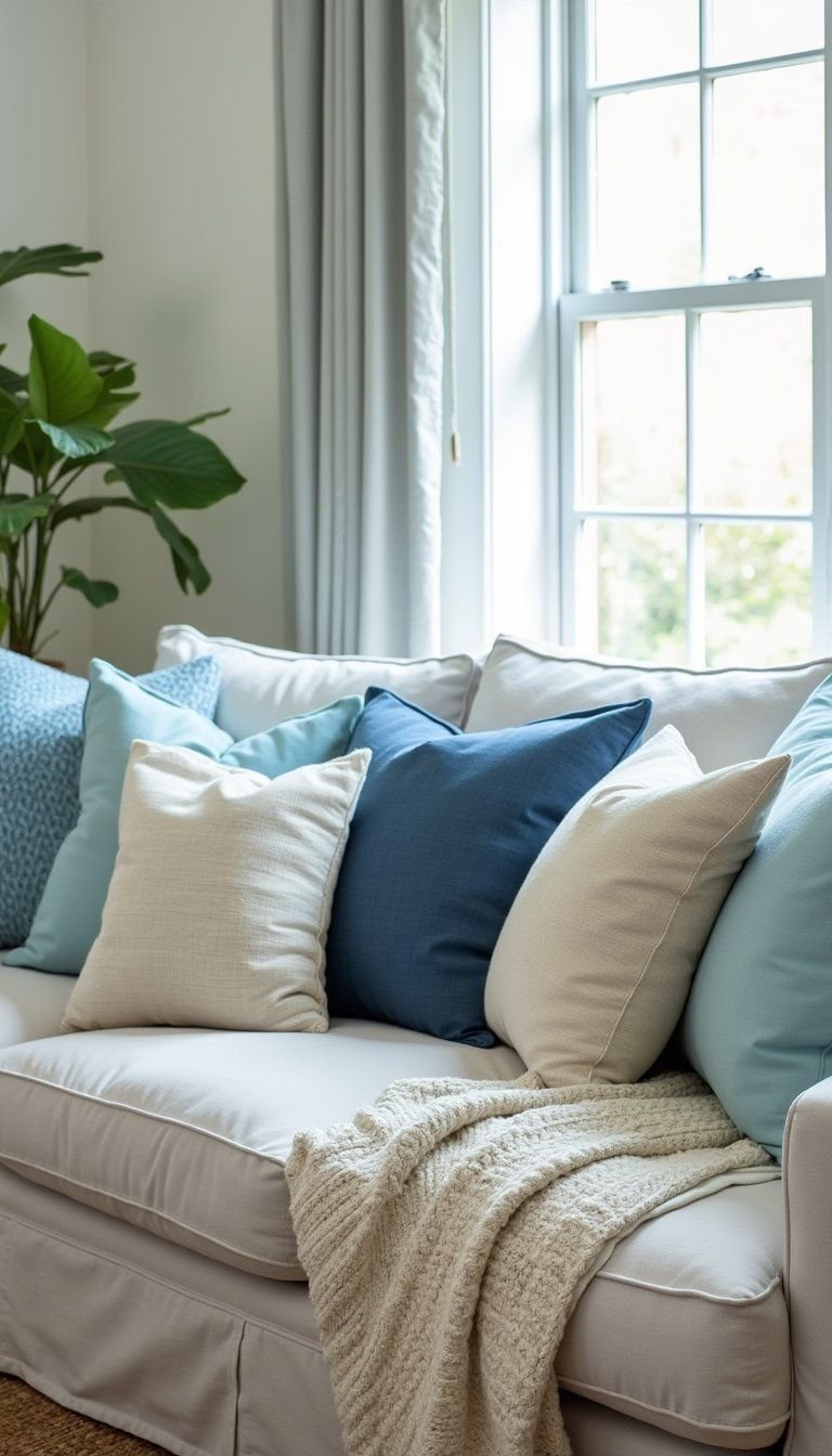 Coastal Blues And Breezy Linen Combo