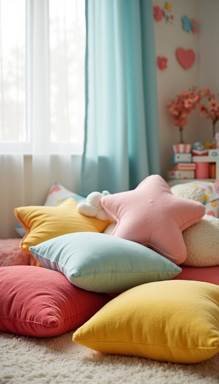 Kids Room Fun Mix Of Colors And Shapes