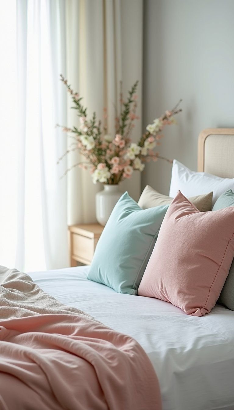 Soft Pastels For Romantic Bedroom Styling
