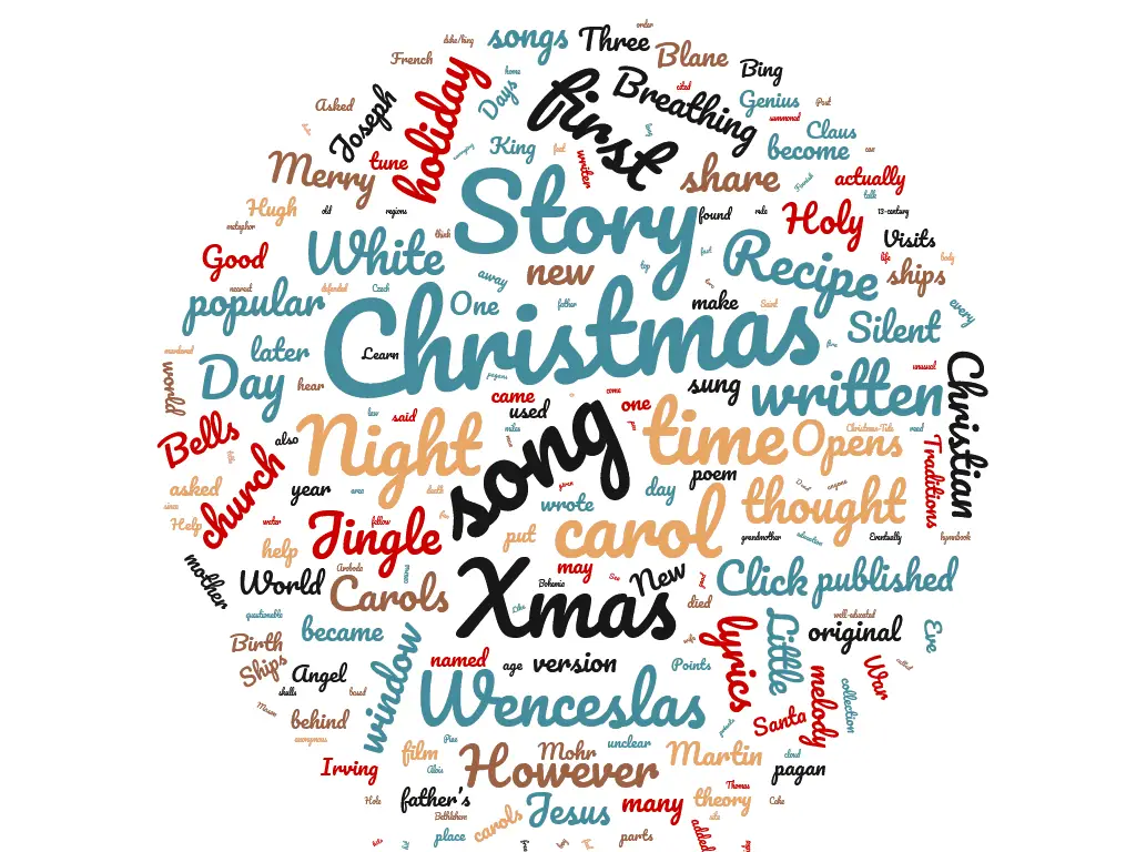 Weihnachtslieder und Hymnen