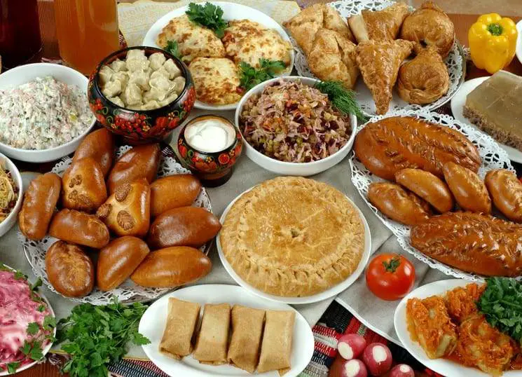 Christmas Food in Russia