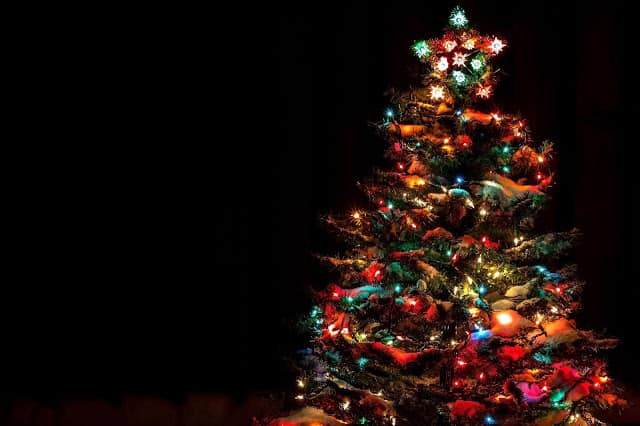 Pohon Natal Lampu