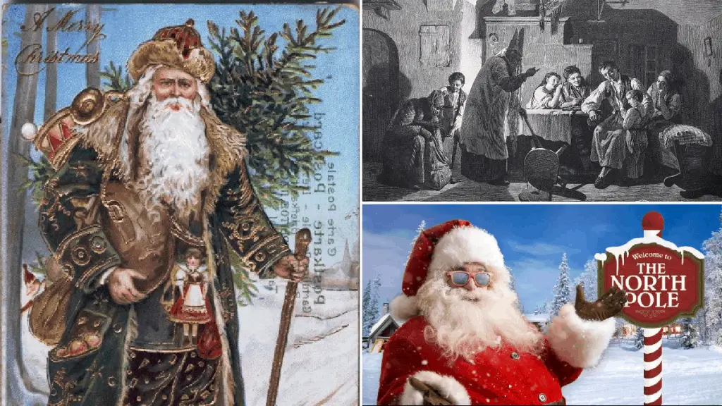 Святой Николай становится Дедом Морозом