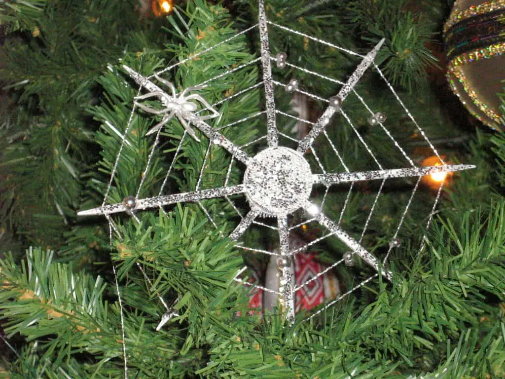 金属丝和圣诞蜘蛛的传说