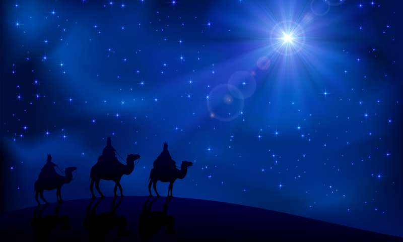ngôi sao của Bethlehem là sao chổi hay siêu tân tinh