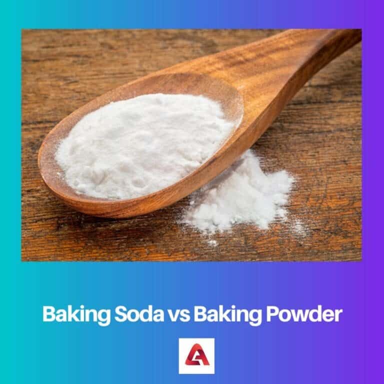 Baking Soda vs Baking Powder Difference and Comparison