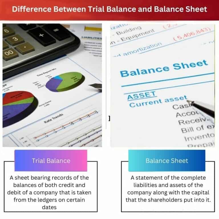 Trial Balance vs Balance Sheet: Difference and Comparison