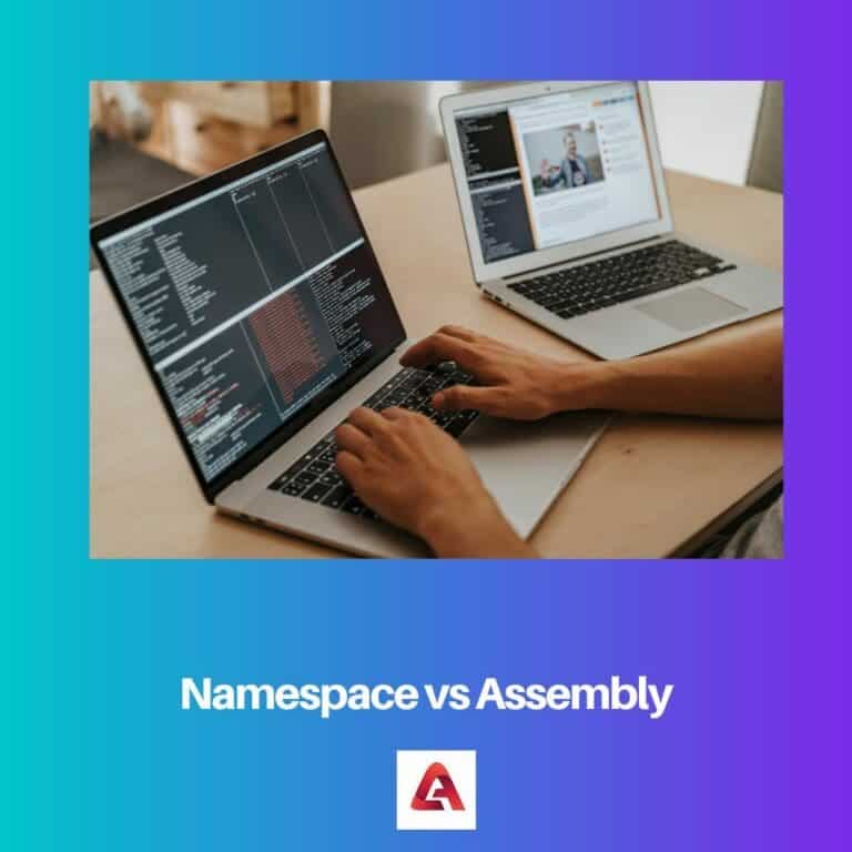 namespace-vs-assembly-difference-and-comparison