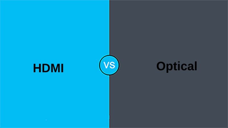 HDMI and Optical