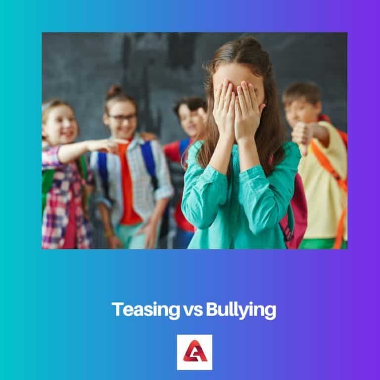 Teasing Vs Bullying Difference And Comparison