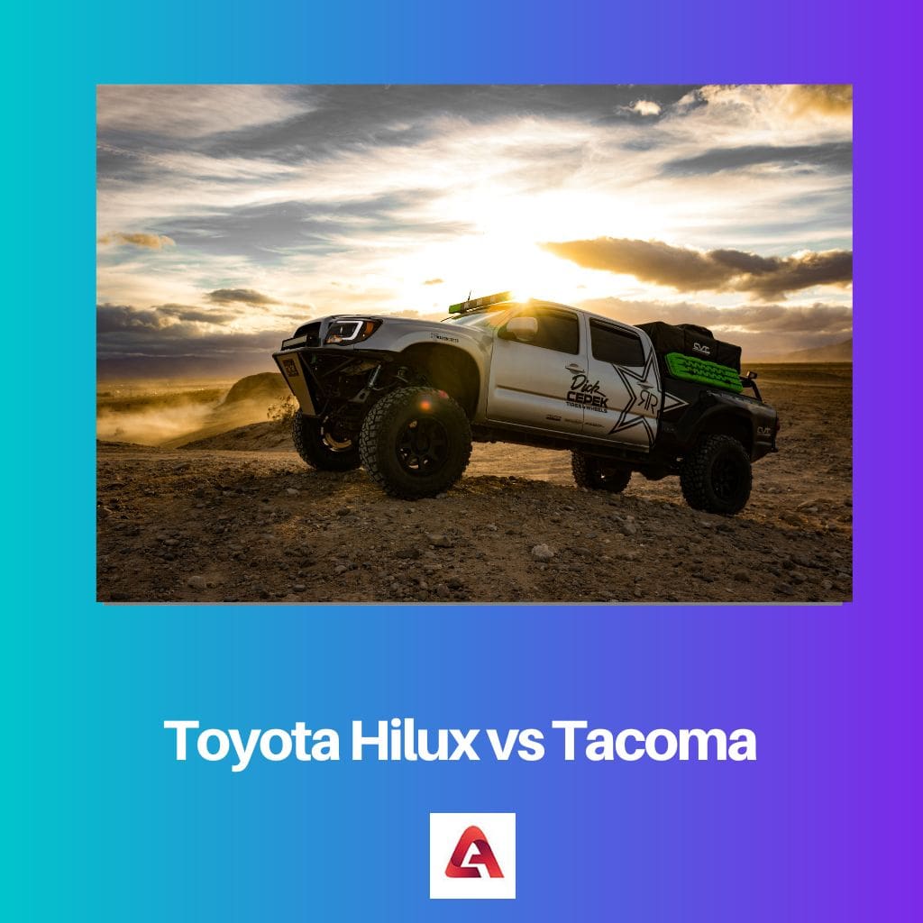 Toyota Hilux Vs Tacoma Difference And Comparison