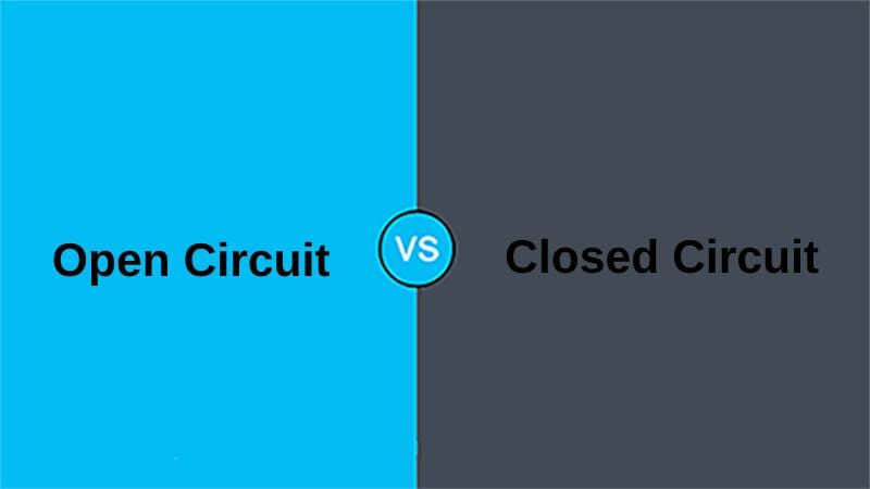 Open Circuit vs Closed Circuit