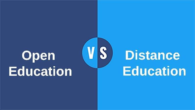 Open vs Distance Education