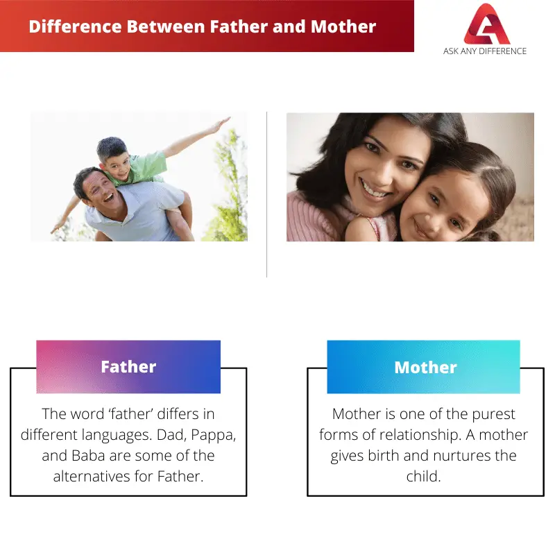Difference Between Father and Mother