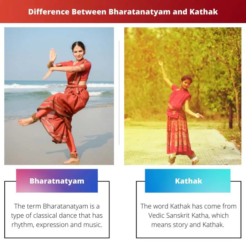 Difference Between Bharatanatyam and Kathak