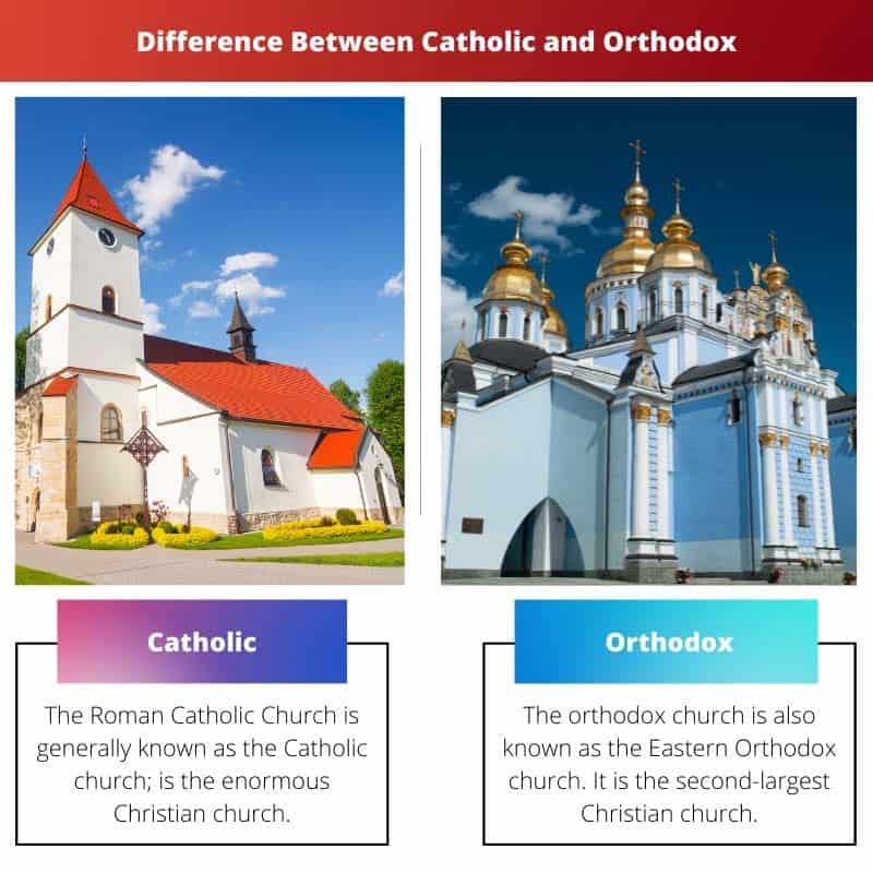 Diferencia entre católico y