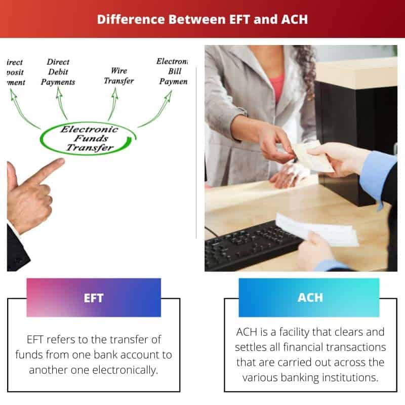 الفرق بين تحويل الأموال الإلكتروني و ACH