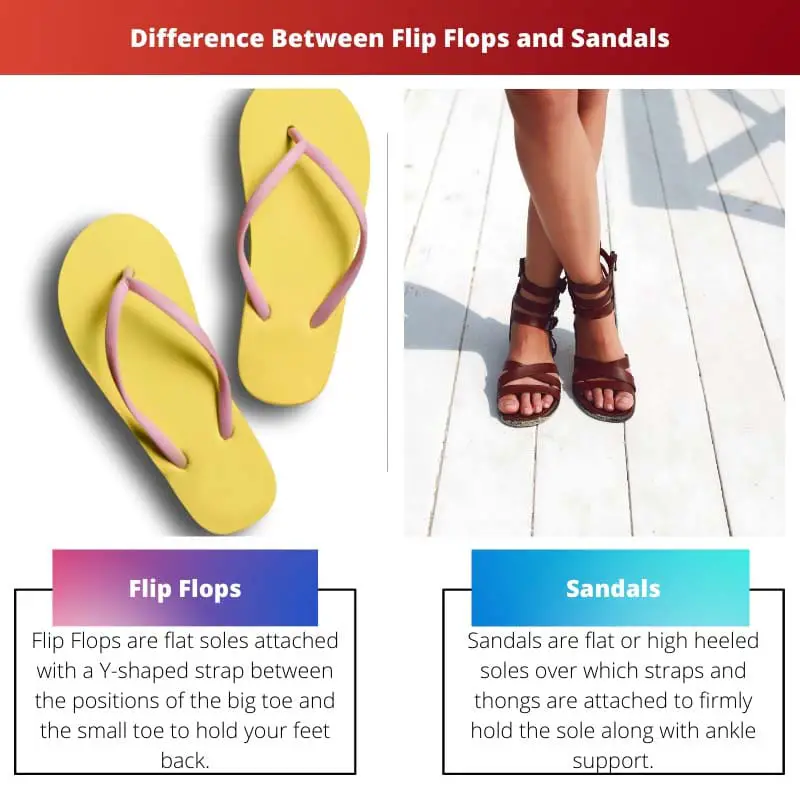 Razlika između japanki i sandala