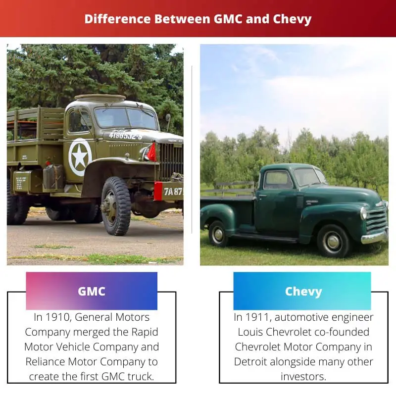 Difference Between GMC and Chevy