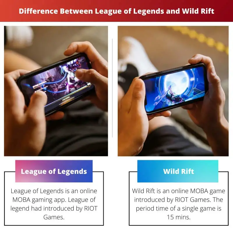 Difference Between League of Legends and Wild Rift