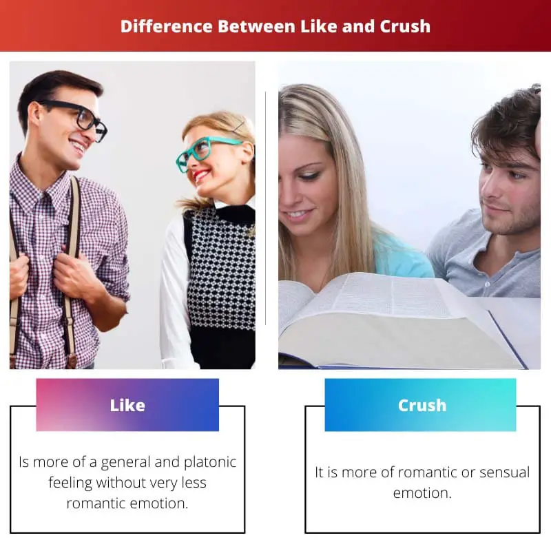 Difference Between Like and Crush
