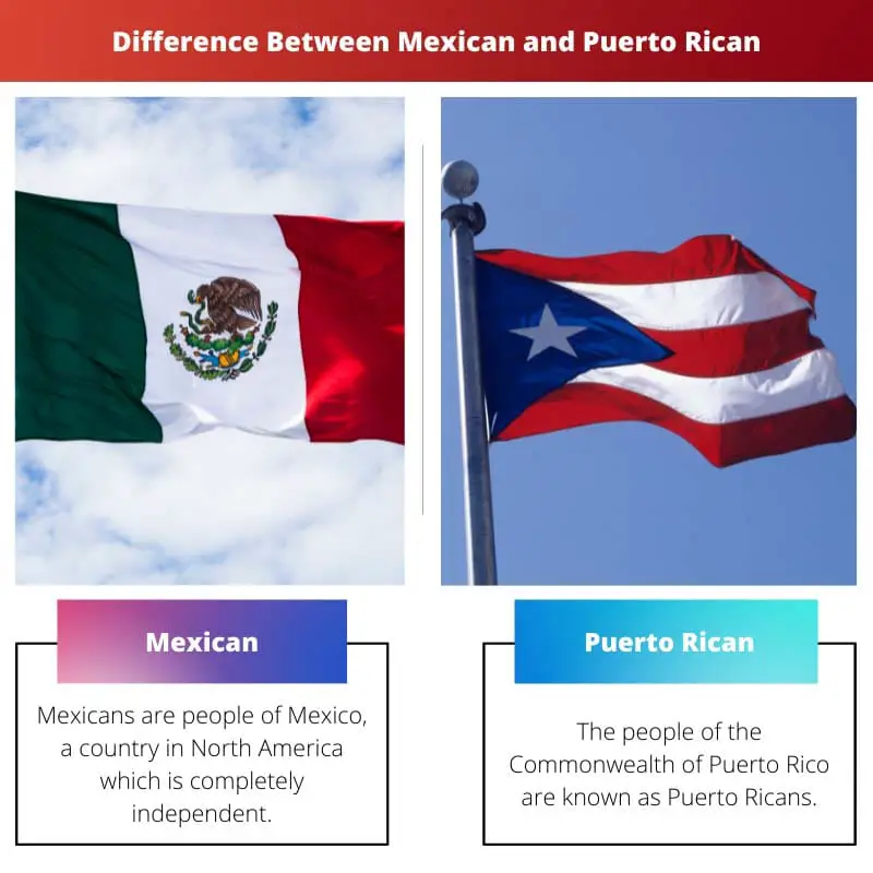 Difference Between Mexican and Puerto Rican
