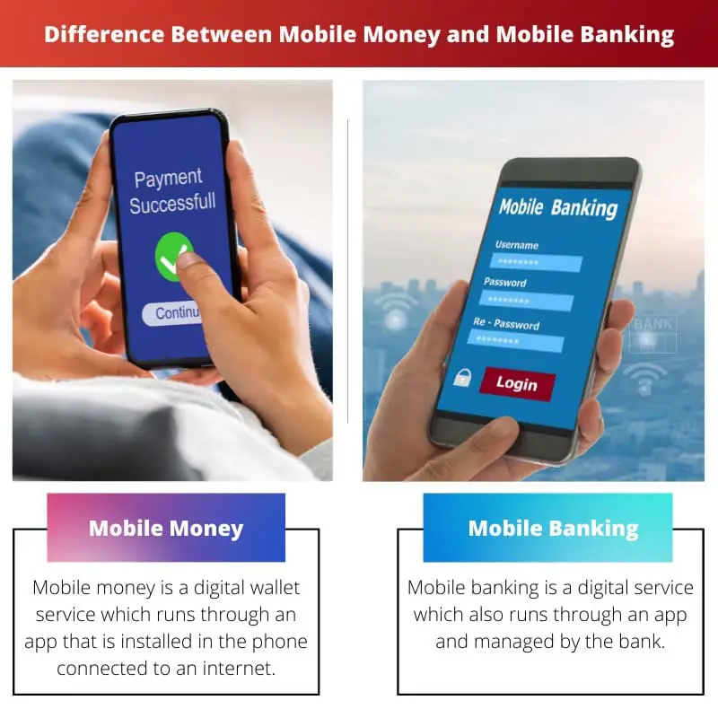 Difference Between Mobile Money and Mobile Banking