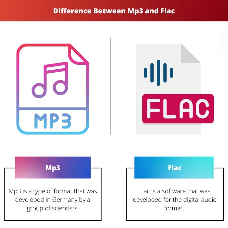 Rozdíl mezi Mp3 a Flac