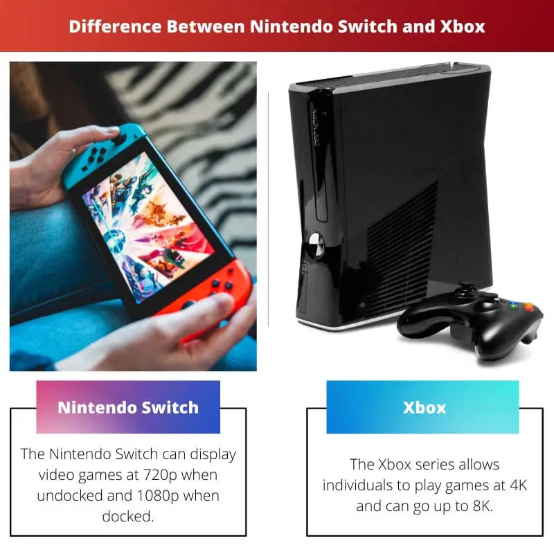 Differenza tra Nintendo Switch e