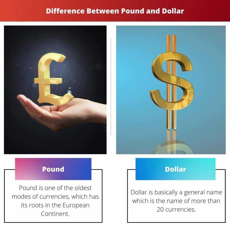 Pound Vs Dollar Difference And Comparison