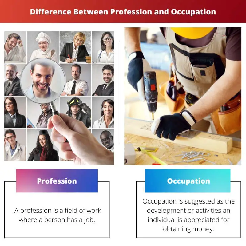 Rozdíl mezi povoláním a povoláním