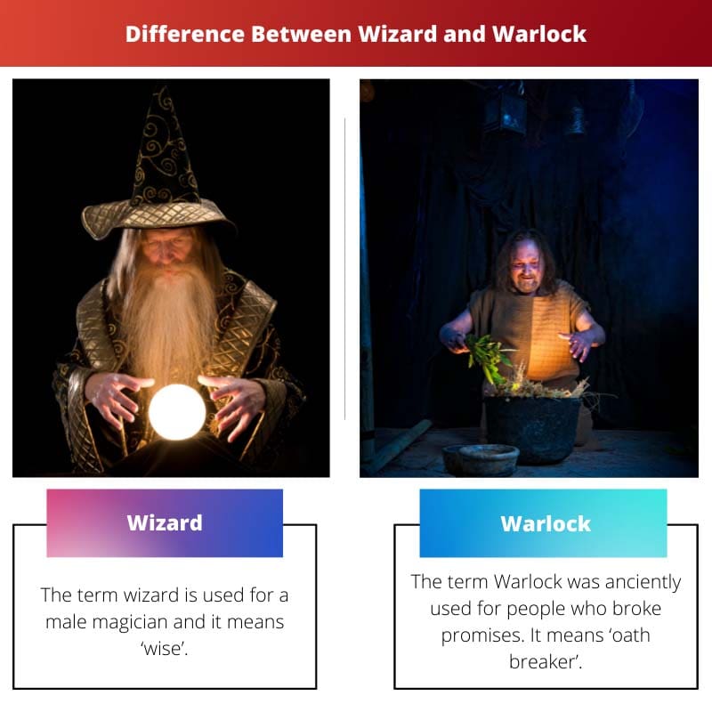Різниця між чарівником і чорнокнижником