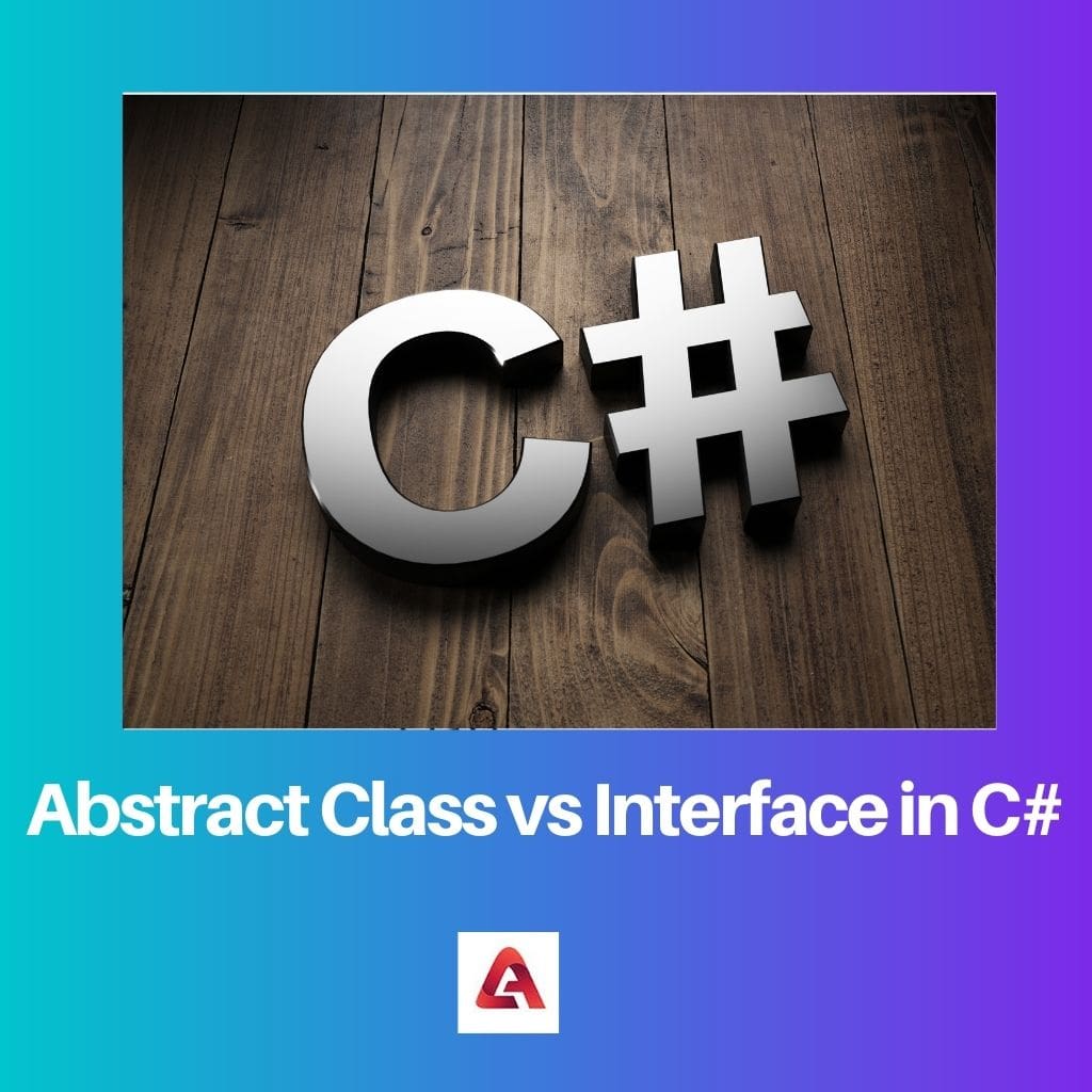 Abstract Class vs Interface in C