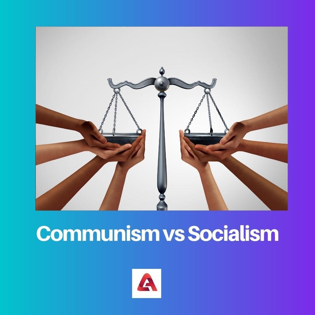 Коммунизм против социализма
