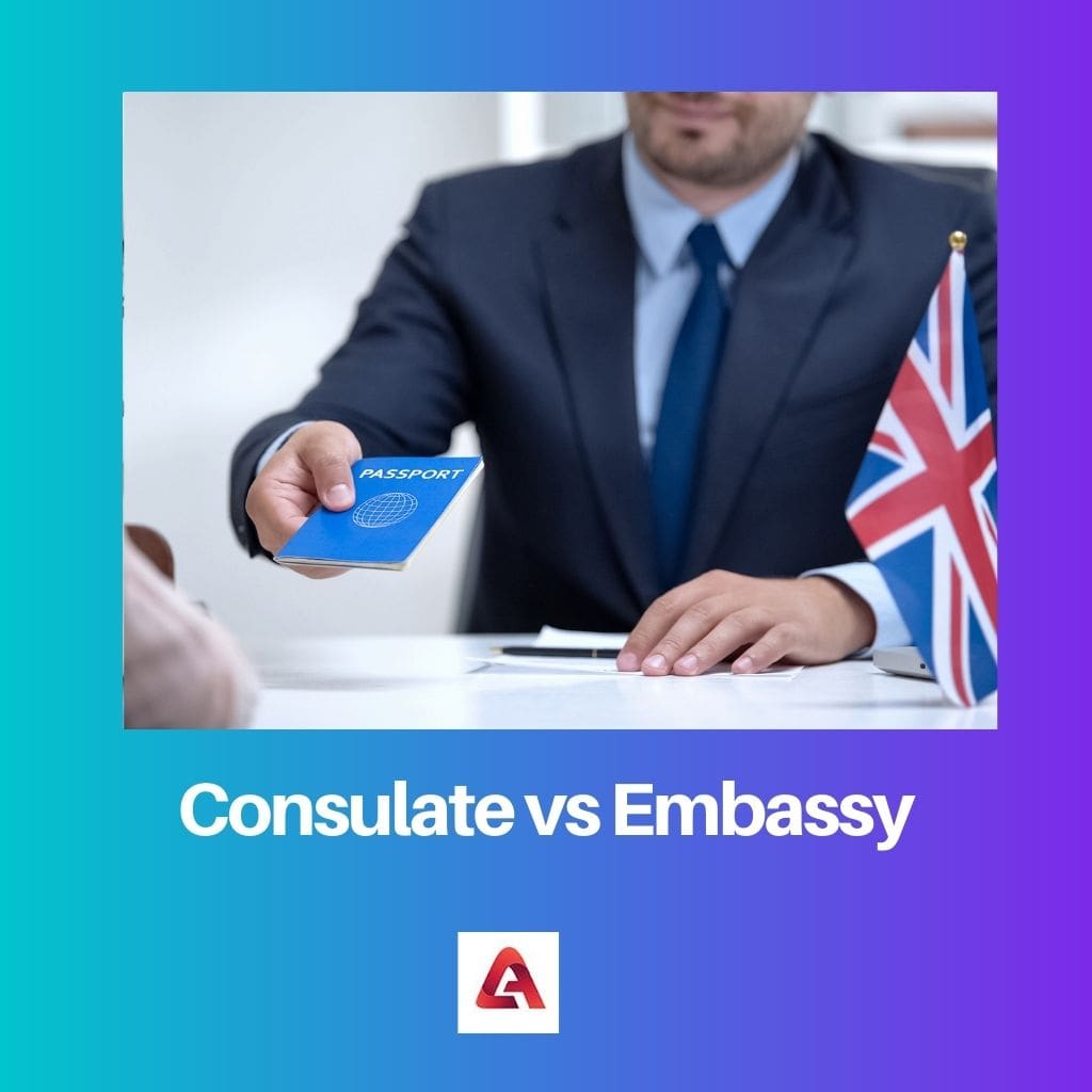 Консульство против посольства