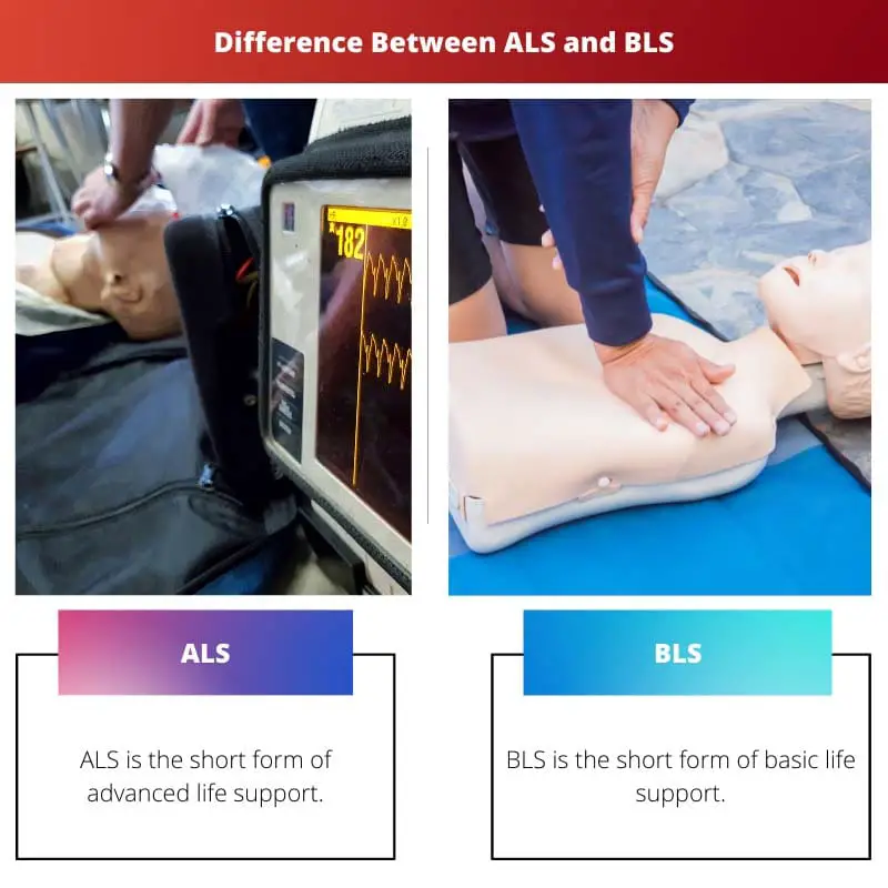 الفرق بين ALS و BLS