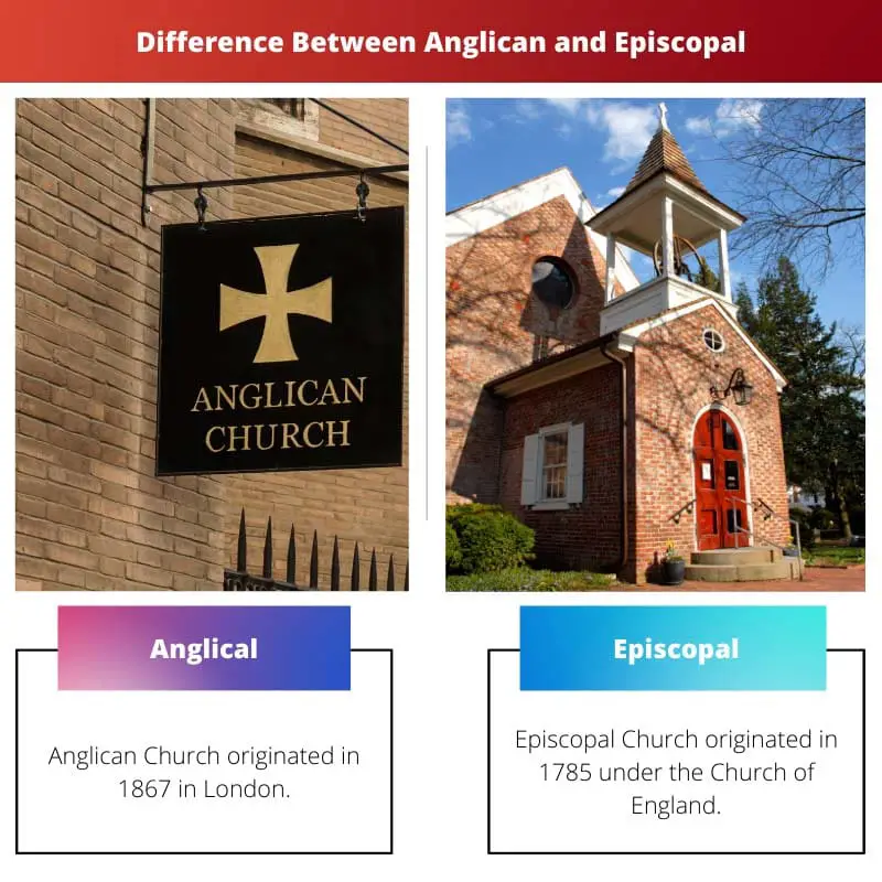 Difference Between Anglican and Episcopal