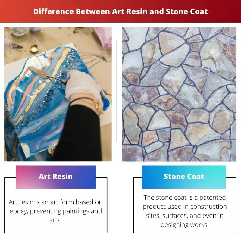 Difference Between Art Resin and Stone Coat