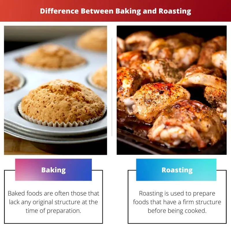 Difference Between Baking and Roasting